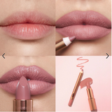 Charlotte Tilbury Mini Pillow Talk Fair Lipstick & Liner Set