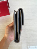 Salvatorre Ferragamo Gancini French wallet in Urban Grey Complete Set
