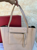 Brand New Salvatorre Ferragamo Reversible Tote Bag Complete Set