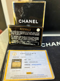 Chanel Vintage Classic Medium Flap Bag in Lambskin Beige GHW - Series 7 Complete Set