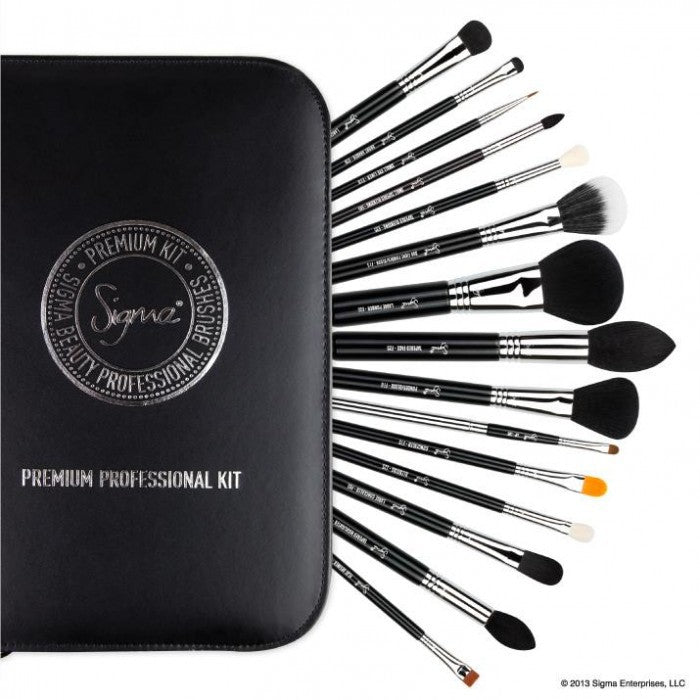 Sigma Premium Professional Kit 15 Brush Pouch – The Makeup Store MNL