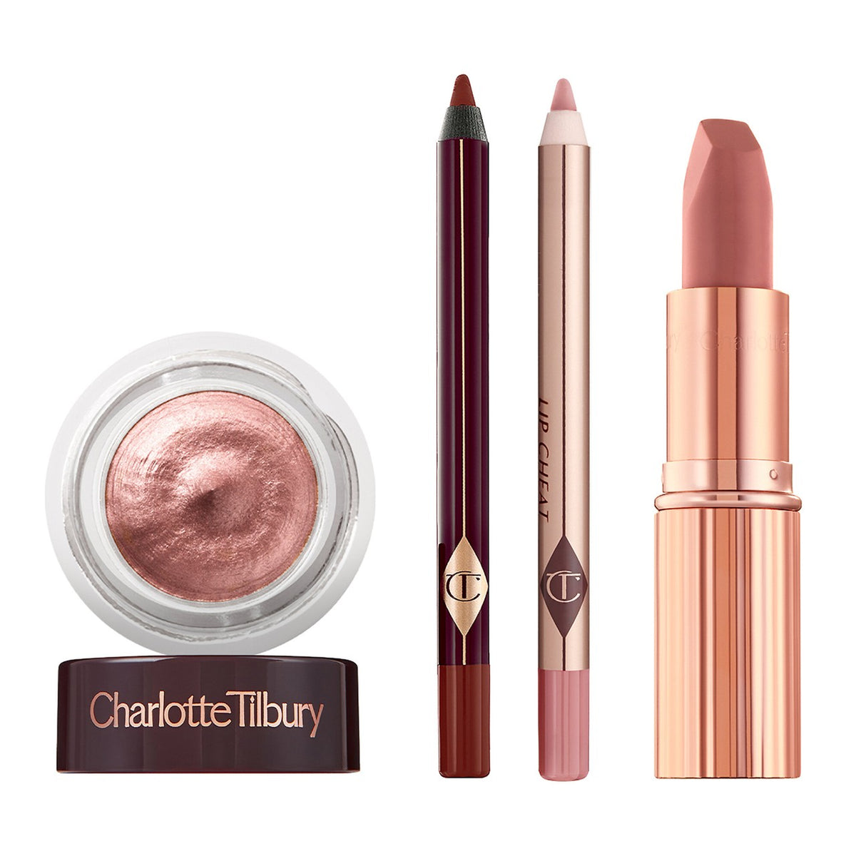 リップライナー Charlotte Tilbury Pillow Talk On The Go Charlotte Tilbury Pillow Talk on the Go Eye and Lip Set – The