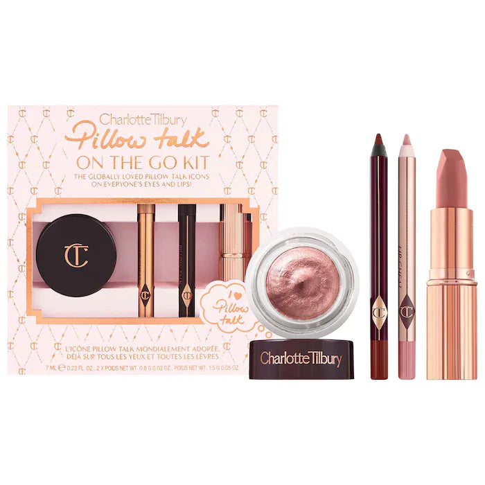 Charlotte Tilbury Pillow Talk on the Go Eye and Lip Set – The Charlotte Tilbury Pillow Talk on the Go Eye and Lip Set – The