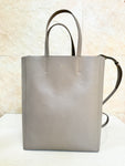 Celine Vertical Cabas Tote Bag in Grained Calfskin Leather