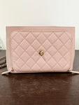 Chanel Affinity Medium Caviar in Rose Beige