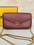 Fendi Vitello Cruise F is Fendi Envelope Wallet on Chain