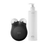 NuFace MINI+ Starter Kit Smart On-the-Go Facial Toning Kit with free Aqua Gel Activator 295mL