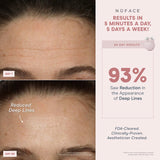 NuFace MINI+ Starter Kit Smart On-the-Go Facial Toning Kit with free Aqua Gel Activator 100mL & Applicator Brush