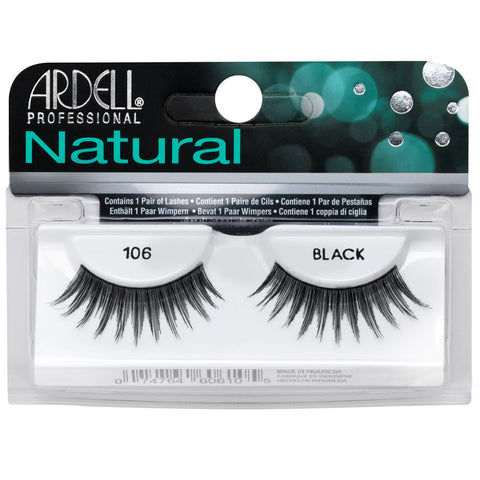 Ardell Natural 106 Black False Eyelashes
