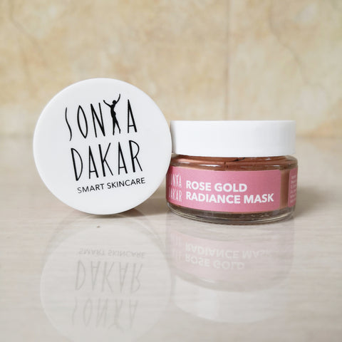Sonya Dakar Rose Gold Radiance Mask Travel Size
