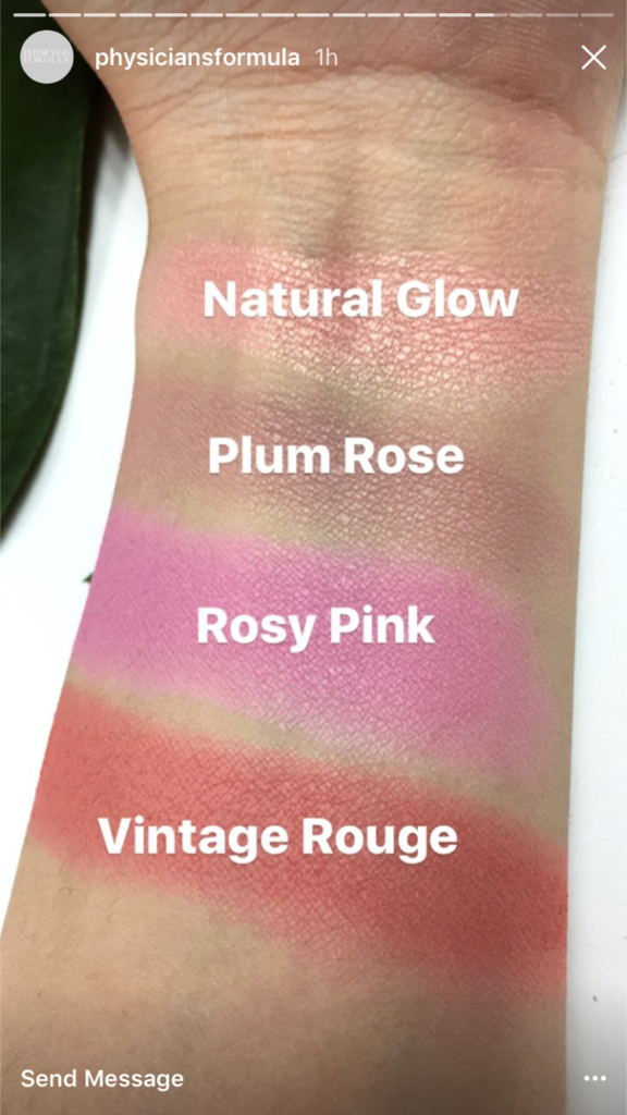 Physicians formula butter clearance blush vintage rose